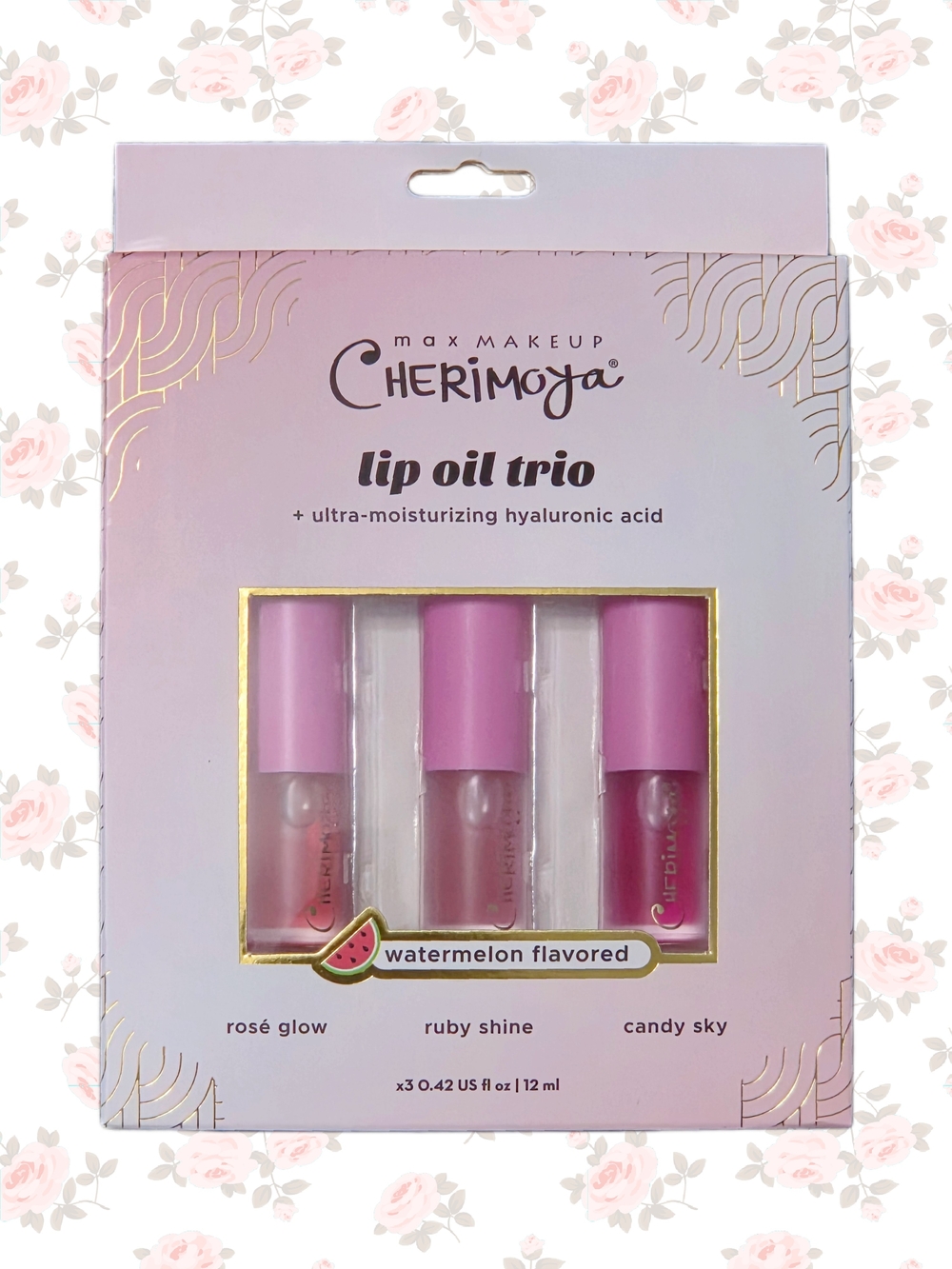Cherimoya - Lip Oil Trio - Watermelon Flavored